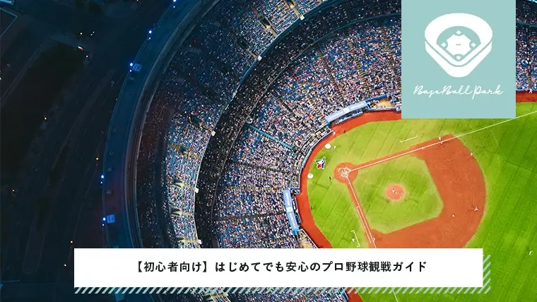 観戦 野球 【趣味】プロ野球観戦の魅力とはじめ方