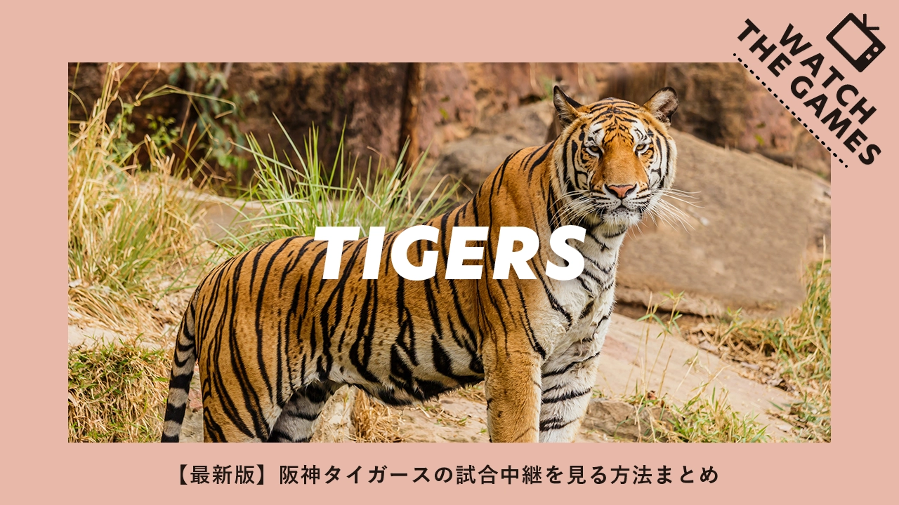 【2024年】阪神タイガースの試合中継を無料・有料で見る方法11選【テレビ/ネット】