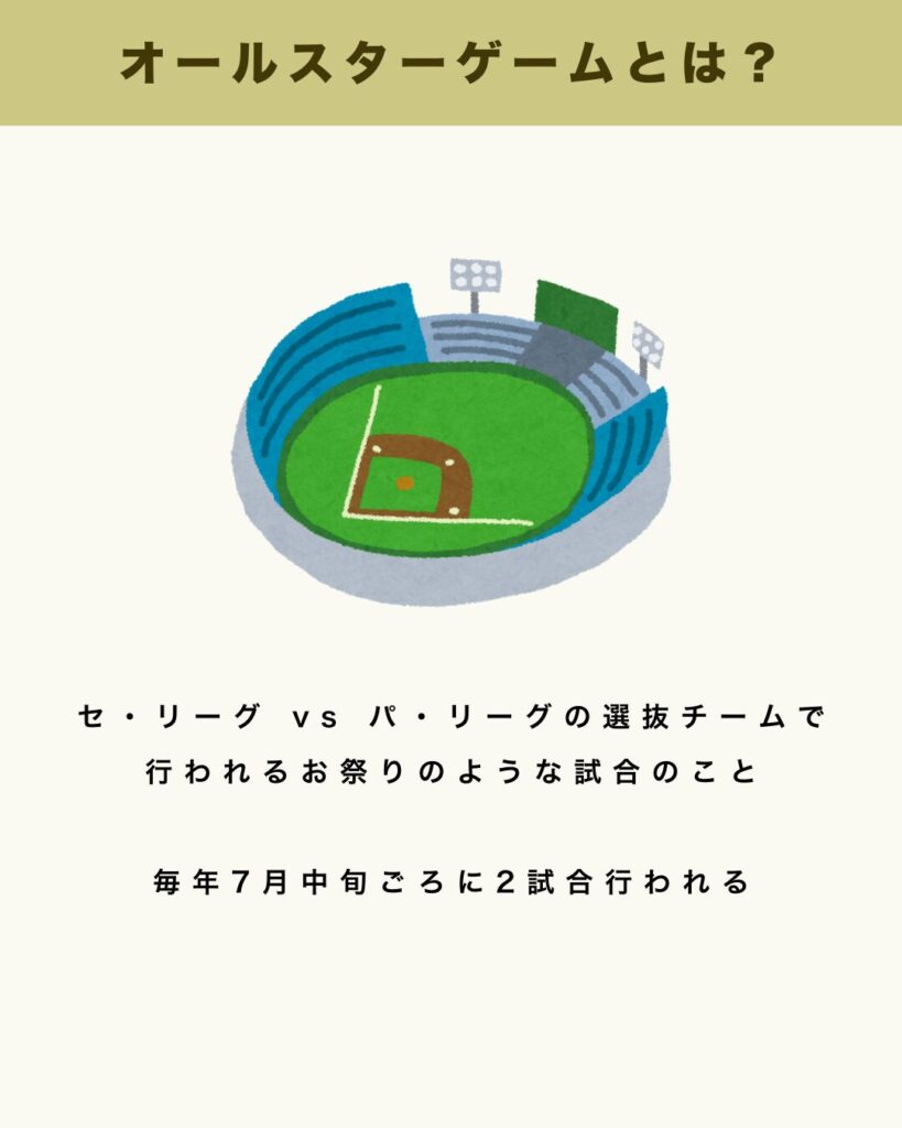オールスターゲームとは?【グラスタ】