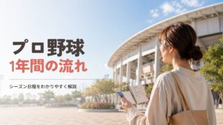 【2026年】プロ野球の1年間の流れと日程｜シーズンはいつからいつまで？